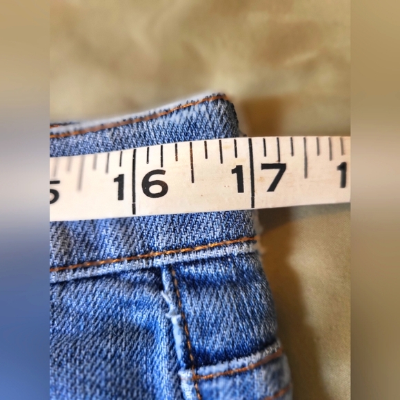 7 for all Mankind button fly boy-cut straight leg jeans size 32 - Picture 9 of 9